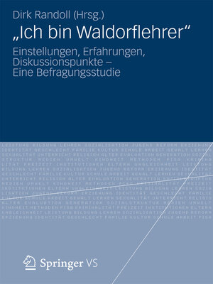 cover image of „Ich bin Waldorflehrer"